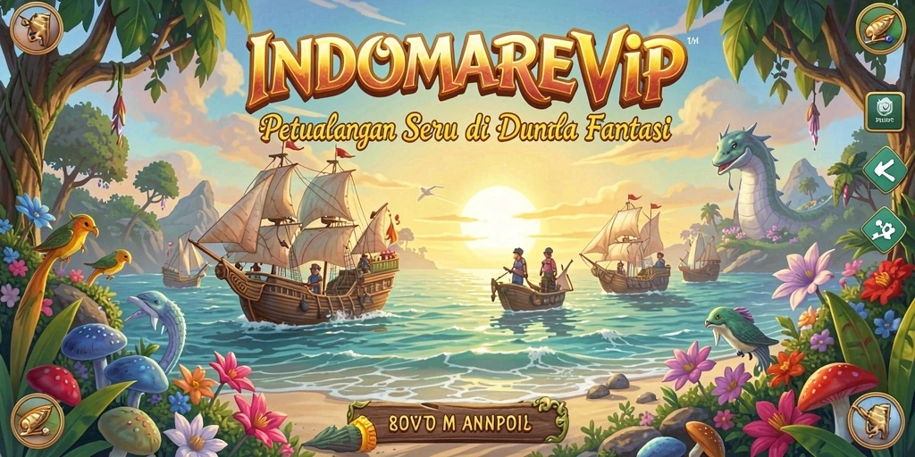 Screenshot utama menampilkan aksi pertempuran mendebarkan di dalam game RPG.