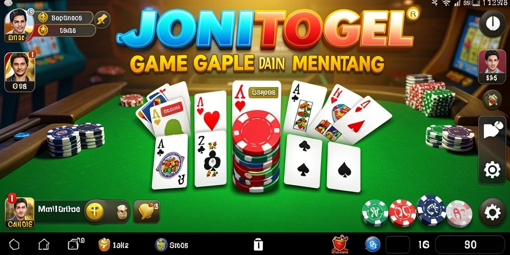 Gameplay seru Gaple di JONITOGEL yang menguji strategi Anda.