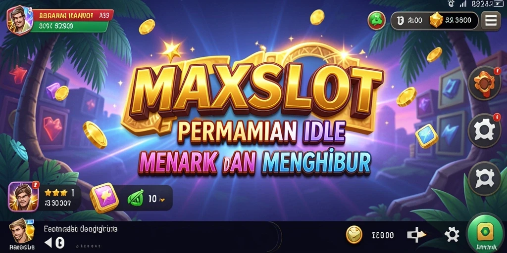 Tampilan gameplay MAXSLOT yang mengasyikkan dan interaktif.