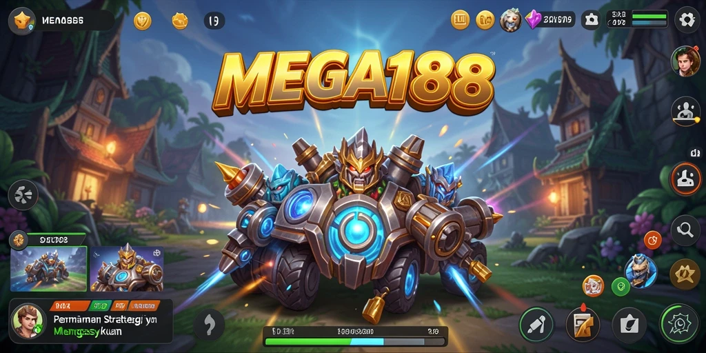 Tampilan gameplay seru dalam MEGA188 yang memikat para pemain.